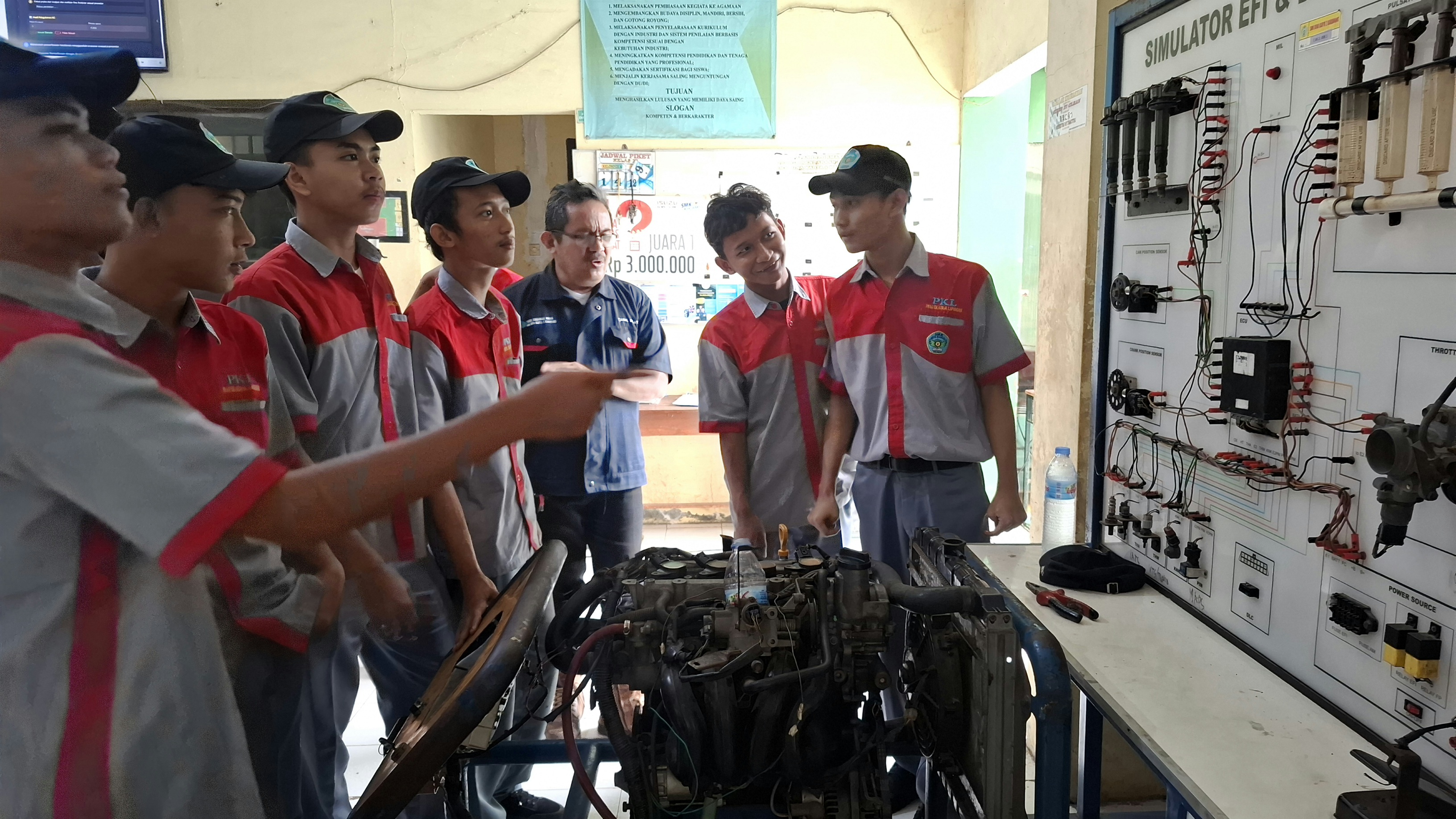 Kegiatan Pembelajaran di Bengkel